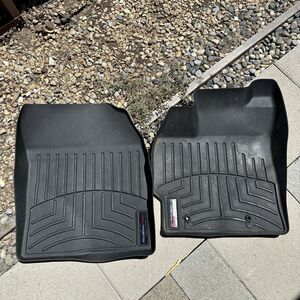 WeatherTech FloorLiner 442561 2010-2011 Toyota Prius Front Floor Mats Black